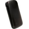 KRUSELL DONS� PYSTYKOTELO Large - musta - 114x67x16 mm (Yhteensopiva mm. Nokia C6, HTC Touch)