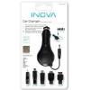 INOVA KELAUTUVA YLEISAUTOLATURI, MicroUSB, MiniUSB, Nokia 3,5mm, Samsung, LG