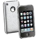 CELLULARLINE SPLIPHONE3GS Puhelinsuoja iPhone 3G/3GS, hopea, pisara-kuvio