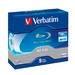 VERBATIM  BLURAY LEVY 5kpl 50GB BD-R Double Layer 6X Scratchguard surface 5 pack JewelCase