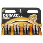 DURACELL PLUS POWER AA Alkaliparisto 8kpl, LR6 MN1500K8, 1,5V