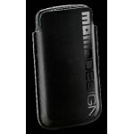 MOMO Design Puhelinkotelo. Medium-slim sleeve musta