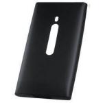 NOKIA CC-1031 Black, musta Soft Cover Lumia 800 puhelimelle