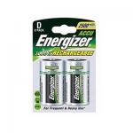 Energizer Ladattava Akku D/HR20 2500 MAH, 2 kpl/pkt