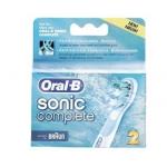 BRAUN VAIHTOHARJA ORAL-B SR 18-2 Sonic Complete 2, CrissCross-harja, paketissa 2 vaihtoharjaa