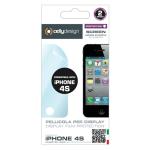 Celly suojakalvo iPhone 4 S Anti-fingerprint