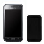 Celly suojakotelo SILICONE Samsung SGH-i9000 Black