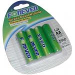 4kpl Forever 2500mAh Nimh AA -akkua