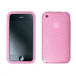 Celly suojakotelo Silicone Apple iPhone 3G pinkki