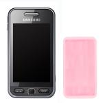 Celly suojakotelo Silicone Samsung S5230 Pink