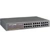 TP-Link TL-SG1024 Gigabit Kytkin. 24-port Gigabit Switch, 24 10/100/1000M RJ45 ports, 1U 19-inch rack-mountable steel case