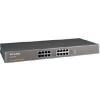 TP-Link TL-SF1016 Kytkin. 16-port 10/100M Switch, 16 10/100M RJ45 ports, 1U 19-inch rack-mountable steel case