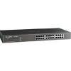 TP-Link TL-SF1024 Kytkin. 24-port 10/100M Switch, 24 10/100M RJ45 ports, 1U 19-inch rack-mountable steel case