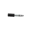 Kuulokeliitinadapteri 3,5 mm naaras - 6,35 mm uros
