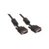 Monitorikaapeli, VGA, 1,8 m, tuplasuojattu,