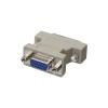DVI-VGA adapteri, DVI 29 pins uros - HD15 VGA 15 pins naaras