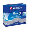 VERBATIM BLURAY LEVY 5kpl 25GB BD-R Single Layer 4X