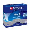 VERBATIM BLURAY LEVY 5kpl 50GB BD-R Double Layer 2X