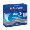 VERBATIM  BLURAY LEVY 5kpl 25GB BD-RE Single Layer 2X