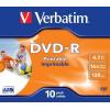 VERBATIM DVD-R LEVY 10kpl 4,7GB  DVD-R Verbatim, General, 16X