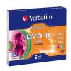 VERBATIM DVD-R LEVY 5kpl 4,7GB  DVD-R Verbatim, 16X
