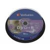 VERBATIM DVD+R LEVY 10kpl 4,7GB DVD+R LightScribe 16X