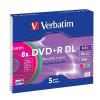 VERBATIM DVD+R LEVY 5kpl 8,5GB DVD+R Double Layer 8X