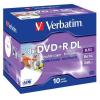 VERBATIM DVD+R LEVY 10kpl 8,5GB DVD+R Double Layer 8X