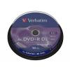 VERBATIM DVD+R LEVY 10kpl 8,5GB DVD+R Double Layer 8X