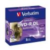 VERBATIM DVD+R LEVY 5kpl 8,5GB DVD+R Double Layer 8X