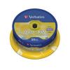 VERBATIM DVD+RW LEVY 25kpl 4,7GB DVD+RW 4X