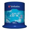 VERBATIM CD-R LEVY 100kpl 700 MB AZO, CD-R, 52X
