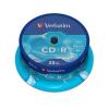 VERBATIM CD-R LEVY 25kpl NON AZO spindel, retail 700 MB