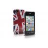 SBS Puhelinsuoja, TOON, LFCU40SUK, iPhone4/4S, Iso-Britannian lippu, kovaa ja kest�v�� muovia