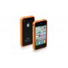 SBS Puhelinsuoja, Bumper, TE0PGB40O, iPhone4/4S, oranssi, kehysmalli.