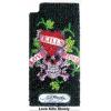 ED Hardy iPhone 3G koristetarra Love Kills Slowly black