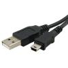 USB-KAAPELI 2.0 4pin A-type to Mini USB 5pin