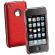 CELLULARLINE SPLIPHONE3GS Puhelinsuoja iPhone 3G/3GS, punainen, pisara-kuvio