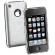 CELLULARLINE SPLIPHONE3GS Puhelinsuoja iPhone 3G/3GS, hopea, pisara-kuvio