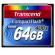 TRANSCEND Compact Flash Muistikortti 64GB (400x) Huippunopea CF-muisti