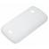 NOKIA CC-1012 White, valkoinen silikoni kotelo C5-03-puhelimelle