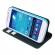 WAVE \"Book case\" kotelo. Vaalean sininen tsmistuva kotelo Samsung Galaxy S4 Mini i9195