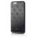 GUESS Aluminum plate collection. Puhelinsuoja materiaalina alumiini, musta. Yhteensopiva iPhone 6/6s