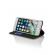 WAVE Book case kotelo. Kultainen Apple iPhone SE (2022) / SE (2020) / 8 / 7 / 6S / 6 tsmistuva kotelo