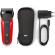 BRAUN 300s RED GIFT PACK SERIES-3 PARTAKONE + MATKAKOTELO