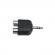 RCA-adapteri 2x RCA naaras - 1 x 3,5 mm uros