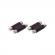 RCA-jatkoliitin, 2 x RCA naaras - 2 x RCA naaras