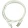 VERKKOKAAPELI CAT6E, UTP, VALKOINEN,  PITUUS 1,0 M ( RJ45 )