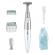 BRAUN FG1100 Silk��pil -Bikinitrimmeri, + 4 Lis�osaa, FG1100, Valkoinen