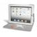 GOLLA Flip Folder G1325, LINDA, white, IPAD2:lle